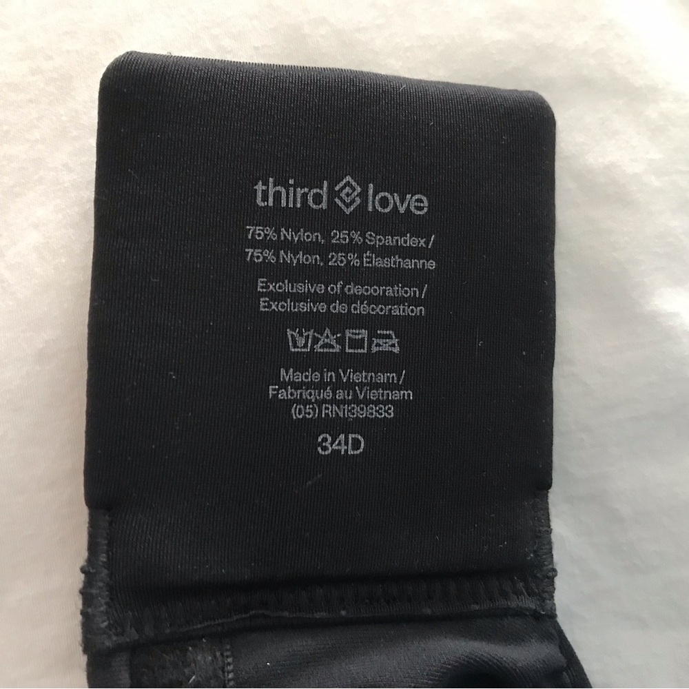 Third Love Comfort Stretch Full Coverage Bra 34D - Picture 3 of 7